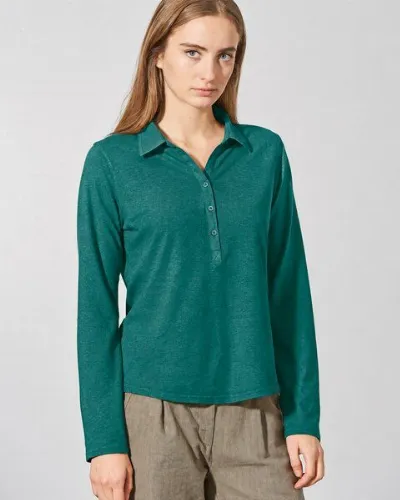 HempAge HempAge Blusenshirt Hanf/Biobaumwolle