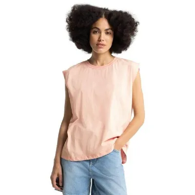 Kings Of Indigo Kings Of Indigo T-Shirt ARICIA Peachy Keen Washed