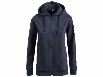 Living Crafts Living Crafts Bio-Damen-Kapuzenjacke Lamina navy,