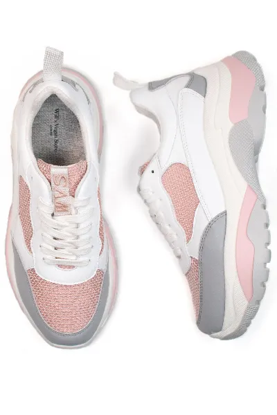 Will's Vegan Store Will's Vegan Store Damen vegan Rio Sneakers WeiÃŸ & Rosa