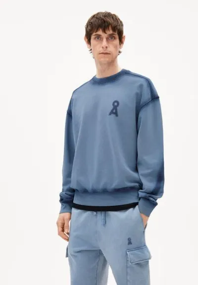 ARMEDANGELS ARMEDANGELS EMAAL GMT DYE SPRAY Herren Sweatshirt aus Bio-Baumwolle