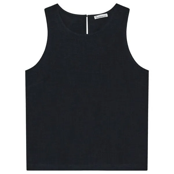 KnowledgeCotton Apparel KnowledgeCotton Apparel Top aus Leinen-Mix