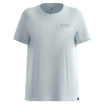Odlo T-SHIRT CREW NECK S/S COTTON BLEND UNLIMITED
