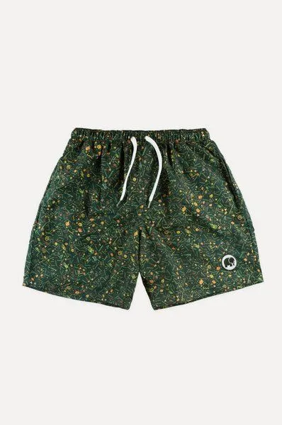 Trendsplant Trendsplant Dogtown SEAQUAL®YARN Swim Trunks Green