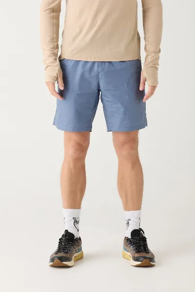KnowledgeCotton Apparel KnowledgeCotton Apparel Herren vegan Shorts Vent Ripstop 90 Vintage Indigo