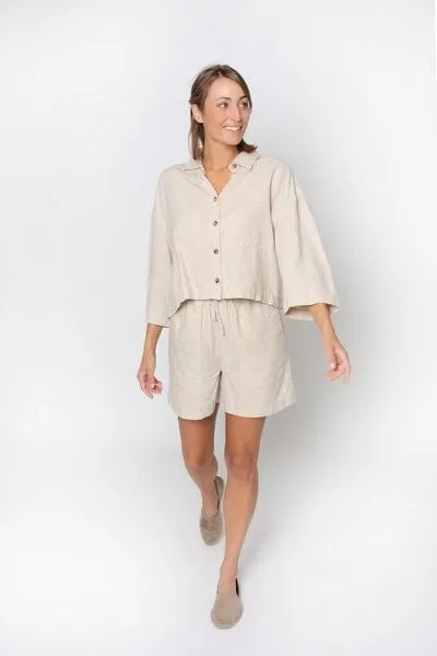 Zerum Zerum Leinen Short Modell: Lina