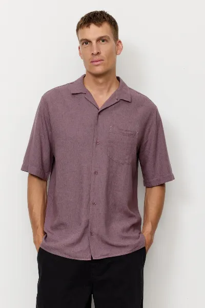 recolution Recolution Herren vegan Shirt Cactus Mystic Grape