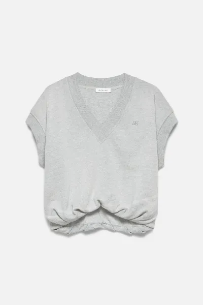 Alchemist Alchemist Damen vegan Top Ola Grey Melange