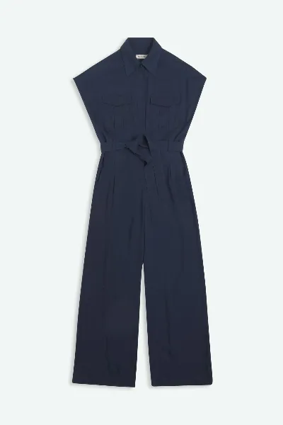 Kings Of Indigo Kings of Indigo Damen vegan Jumpsuit Margaret Kleid Blau