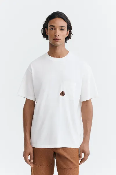 thinking mu Thinking MU Herren vegan T-Shirt Aaron Mit Taschen