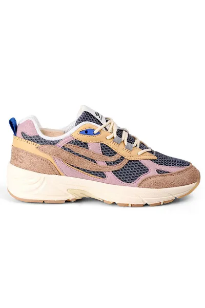 Genesis Genesis Damen vegan Sneaker G-Eco 99 Multi Beige/ Rosa/ Grau