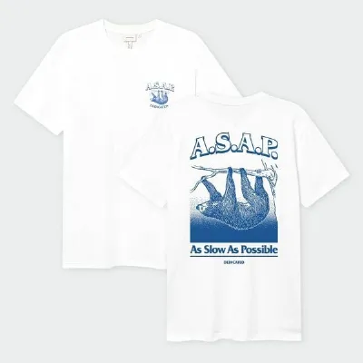 Dedicated DEDICATED T-Shirt aus Biobaumwolle Stockholm - ASAP