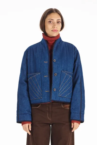 KOMODO KOMODO Damen vegan Jacke Erin Denim