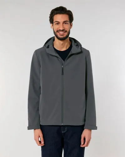 YTWOO YTWOO Herren Eco Softshell Jacke mit Kapuze