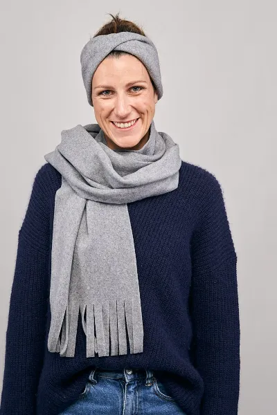 obumi Stirnband Twist Fleece