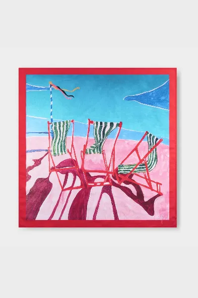 dedicated Tuch Kullavik Decks Chairs Multi Color Pink