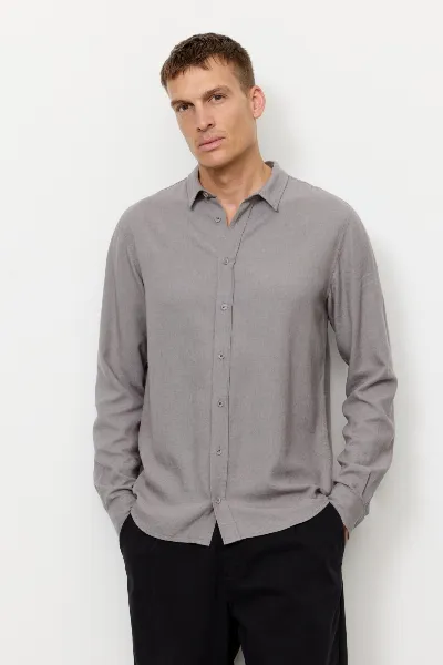 recolution Recolution Herren vegan Hemd Muskatnuss