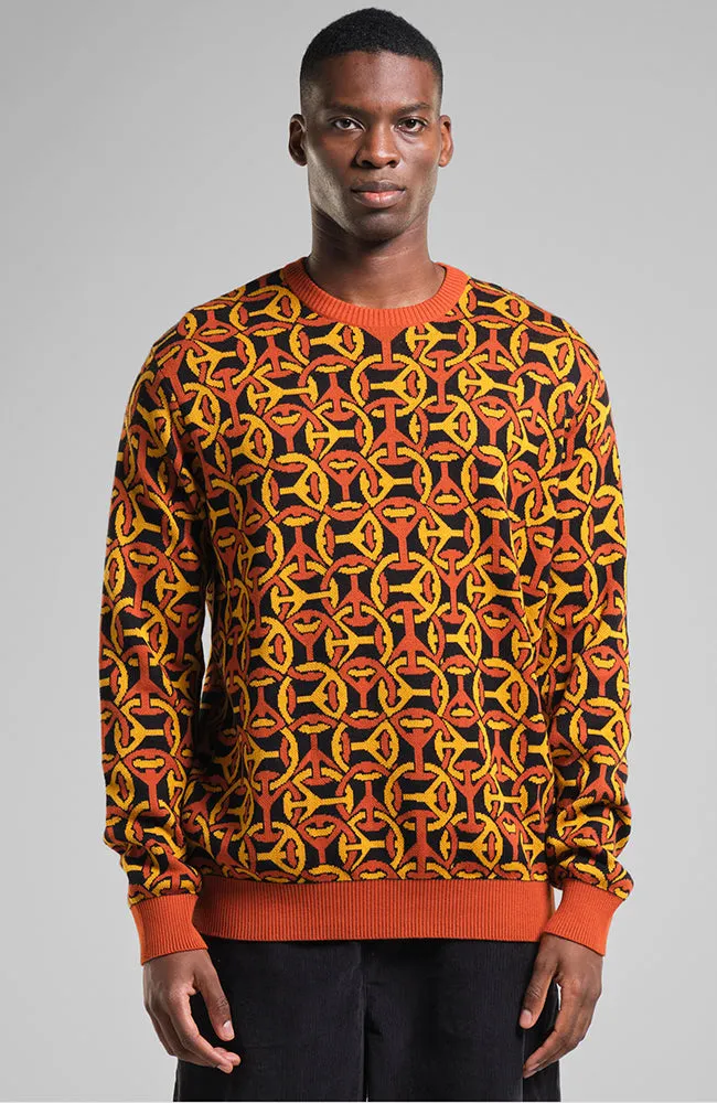 Dedicated DEDICATED Herren vegan Sweatshirt Mora Peace Multicolor
