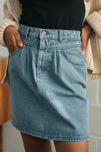 TWOTHIRDS TWOTHIRDS Damen vegan Rock Kuratake