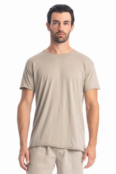 RAVENS VIEW IBIZA RAVENS VIEW IBIZA Herren vegan T-Shirt Rundhalsausschnitt Wild Stone