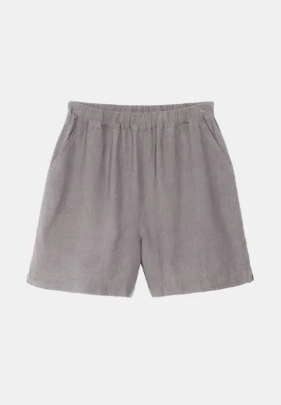recolution Damen Shorts aus Leinen und LENZING ECOVERO Viskose Mix - FIR - recolution