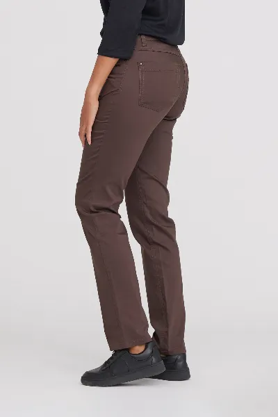 LAURIE LAURIE Damen vegan Hose Regular Charlotte Mittellang