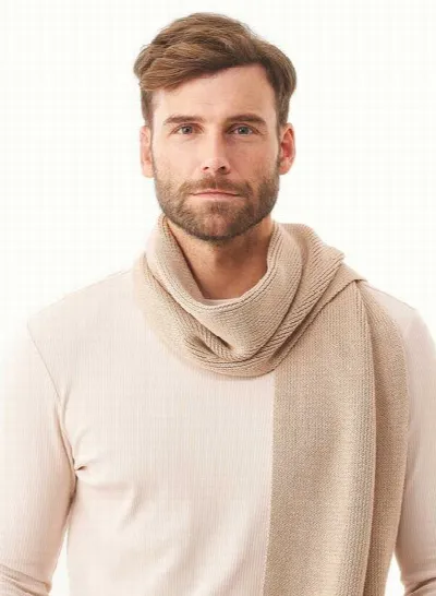 ORGANICATION ORGANICATION Unisex Strickschal aus Bio-Baumwolle