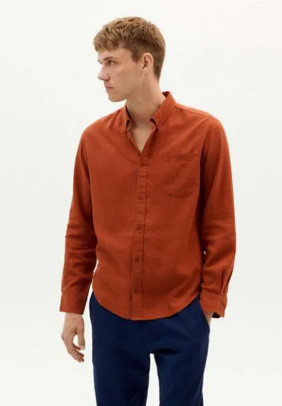 thinking mu thinking mu Hemd - Ant Shirt - aus Hanf und Tencel