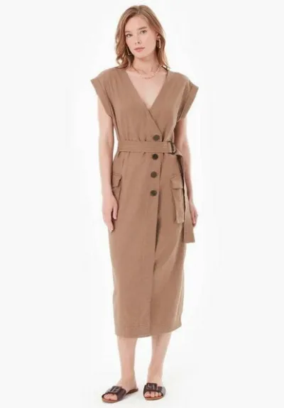 ORGANICATION ORGANICATION Kleid aus LENZING ECOVERO und Leinen
