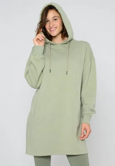 THOKKTHOKK ThokkThokk Damen Hoodie-Kleid TT1047 aus Bio-Baumwolle