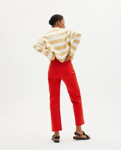 thinking mu thinking mu Red Nele Pants