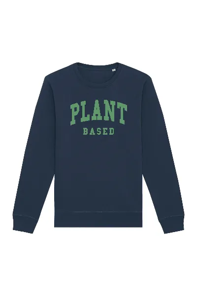 Oat Milk Club Oat Milk Club Damen vegan Sweatshirt Plant Based Navy