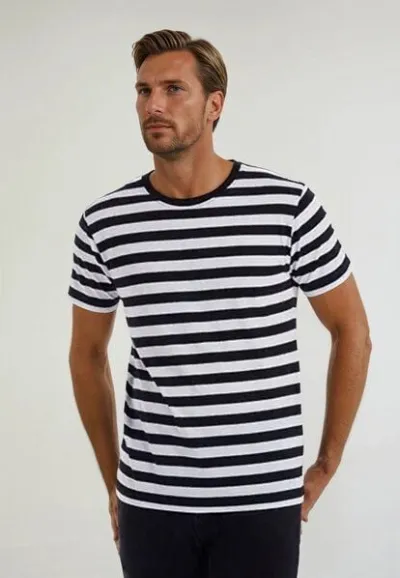 TORLAND TORLAND Herren Marineshirt mit Streifen MARINO