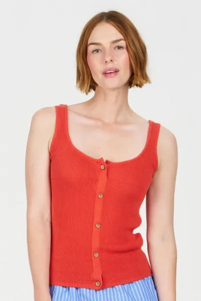 KOMODO KOMODO Damen vegan Weste Cove Orange