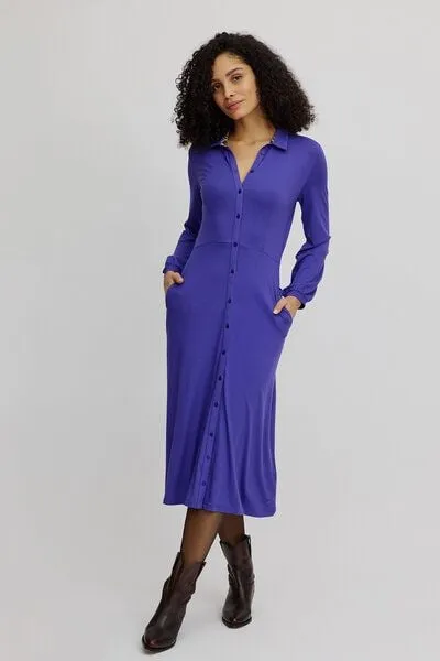 TRANQUILLO TRANQUILLO Langes EcoVero-Kleid (W25E152)