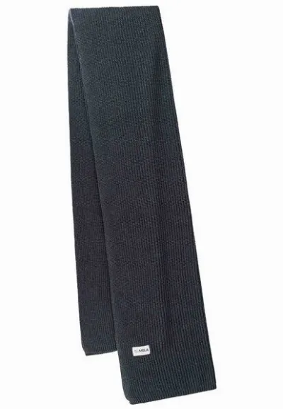 MELA MELA Rippstrick Schal Style NAGNA aus 100% Bio-Baumwolle