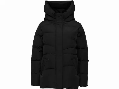 MAZINE MAZINE Damen-Steppjacke Wanda mit großer Kapuze, black,