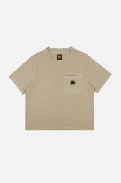 Trendsplant Trendsplant Women's Garceta Pigment T-Shirt Eucalyptus