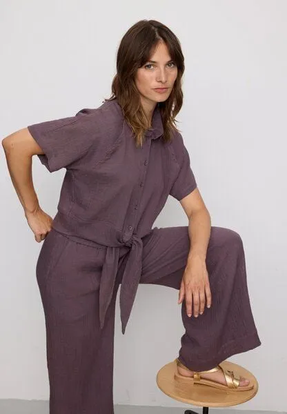 recolution Damen Musselin Bluse aus Bio-Baumwolle - TULIP - recolution