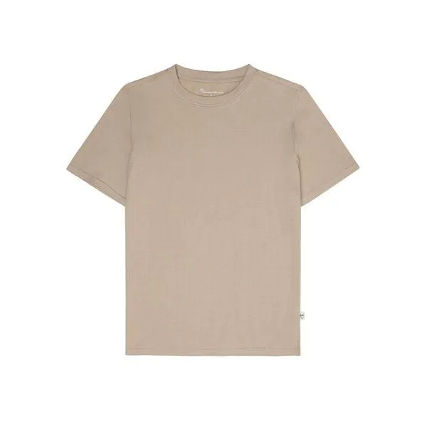 KnowledgeCotton Apparel KnowledgeCotton Apparel Basic Pima-Bio-Baumwoll-T-Shirt - GOTS/Vegan