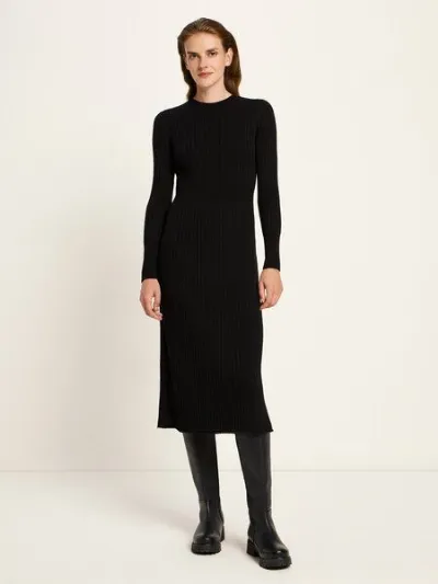 LANIUS LANIUS Strickkleid aus Bio-Baumwolle