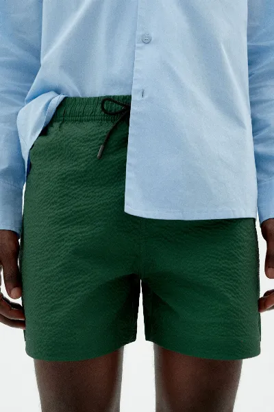 thinking mu Thinking MU Herren vegan Badeshorts Limpopo Grün