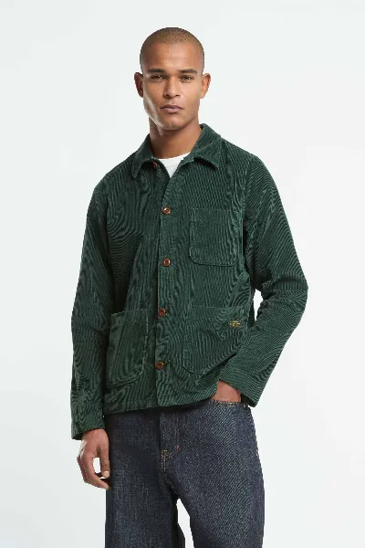 Kings Of Indigo Kings of Indigo Herren vegan Jacke Duncan Cord Dunkel
