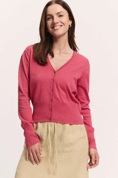 TRANQUILLO TRANQUILLO Strickjacke Linaa aus Bio-Baumwolle (1250001)