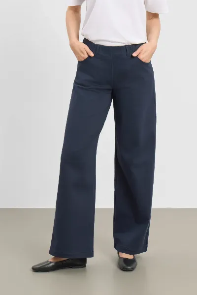 LAURIE LAURIE Damen vegan Hose Donna Locker M/L Marineblau
