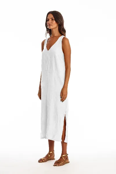 RAVENS VIEW IBIZA RAVENS VIEW IBIZA Damen vegan Kleid Winona White