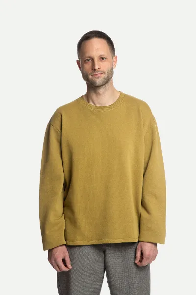 MATONA MATONA Herren vegan Fleece Shirt Gold