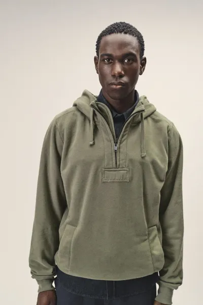 WOTE WOTE Herren vegan Sweatshirt Oliv
