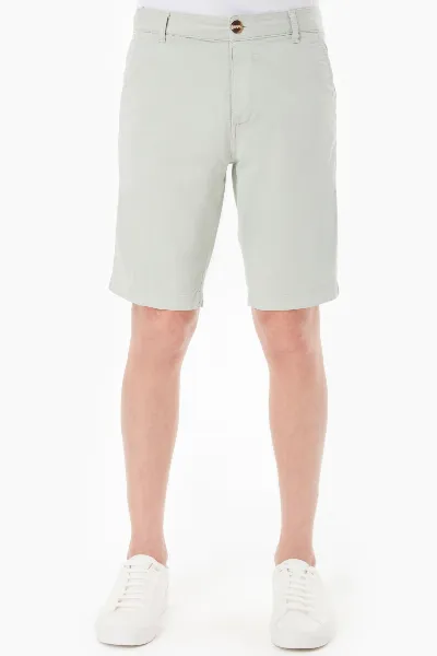 ORGANICATION ORGANICATION Herren vegan Shorts Chino Slim Fit Grün Moss