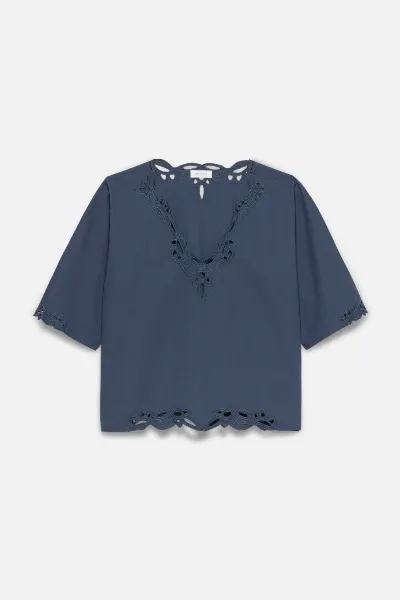 Alchemist Alchemist Damen vegan Top Aila Navy